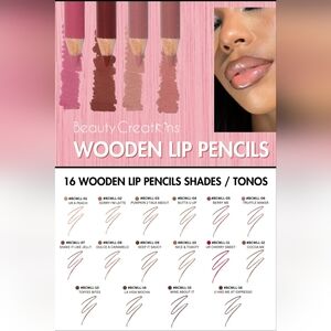 Beauty Creations Lip Liner Set - Pink, Red, Brown Shades